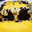 Chocolate Sponge with Orange Custard